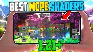 Top 5 *NEW* Best Shaders For Minecraft PE 1.21+ | Render Dragon Shaders For Mcpe