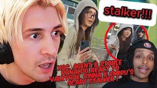 xQc & Stable Ronaldo React to Valkyrae, Cinna & Emiru’s Scary Stalker Situation (Full & Del Scenes)