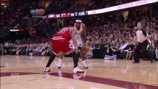 LeBron James demolishes James Johnson (HD)