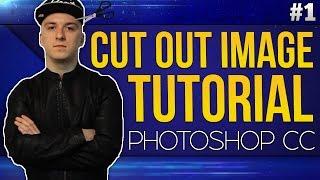 How To Cut Out An Image EASILY! - Photoshop CC 2017 - Tutorial #1