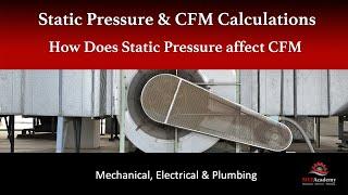 How to Calculate Static Pressure and CFM