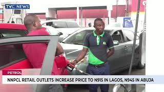 NNPCL Retail Outlets Increase Price To N915 In Lagos, N945 In Abuja