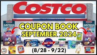  SEPTEMBER 2024 Costco Coupon Book Grocery Preview! Deals (8/28-9/22)P&G Deals, TP, Tide!!!