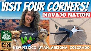 Bizarre Border in USA! Four Corners Monument | Navajo Nation Park