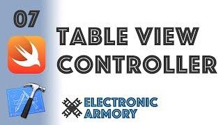 Table View Controllers - iOS Development in Swift 4 - 07