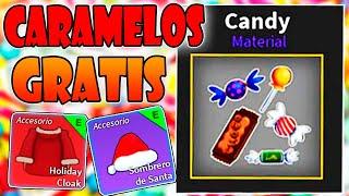 COMO CONSEGUIR CARAMELOS GRATIS EN BLOX FRUITS ROBLOX