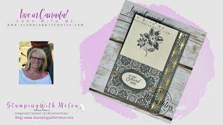 Stampin' Up! Simply Elegant   Stamping With Melva