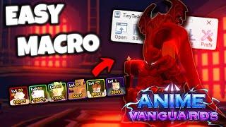 How To AFK Macro The New Igris Boss Event In Anime Vanguards! (STILL WORKING)!