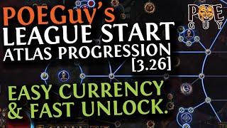 [PoE 3.26] "SECRETS" LEAGUE START PROGRESSION GUIDE // Great Currency, Power-Leveling, Fast Unlock