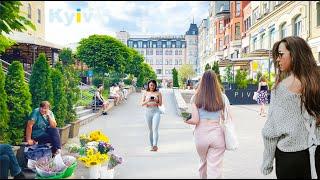 Kyiv Ukraine  4K Walking Tour Kiev Україна City Center