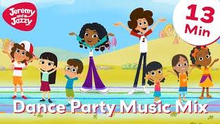 Dance Party Music Mix | Kids Songs | Jeremy and Jazzy