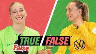 "Sooo nämlich!"  Camilla Küver und Lisa Schmitz im True/False-Quiz ⁉️