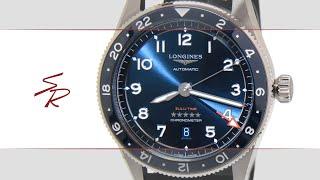 Longines Spirit Zulu Time Automatic Blue Dial 42mm L38124932