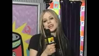 Avril Lavigne greeting MTV Russia