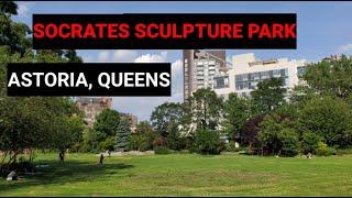 Exploring Socrates Sculpture Park - NYC Secret Parks | Astoria, Queens