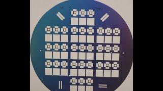 1.1 Silicon frame fabricated by wet etching in KOH