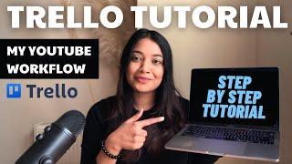 How to Use Trello for Your YouTube Channel | Trello Tutorial with my Workflow