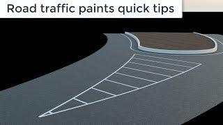 Road traffic paints quick tips in 3ds max and corona