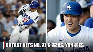 Shohei Ohtani hits 2 home runs vs. Aaron Judge & the Yankees  | ESPN MLB