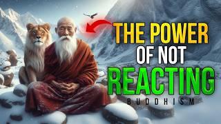 Power of Not Reacting | How to control your emotions | Buddhist Wisdom | Buddhism in English