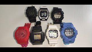 Comparison of Casio G-Shock watch models