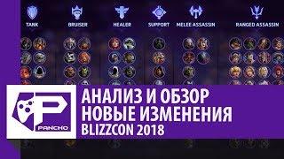 Изменение ролей, MMR, новый герой Орфея, и многое другое | Heroes of the Storm