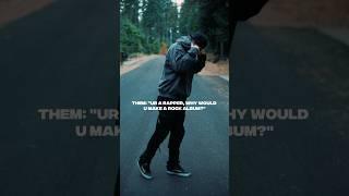 ur a RAPPER why would u make a ROCK album??  #rap #rock #ekoh #shorts