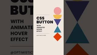 Stylish CSS Button with Hover Animation #cssbutton #css #shorts