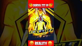 ROSTER ON SURYA 777 FF   || SURYA 777 EXPOSED || @surya777ff03 #surya777ff #shorts #od18reality