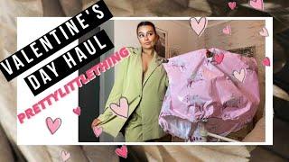 VALENTINE'S DAY TRY ON HAUL 2021| Prettylittlething ft. *cute date night outfits*