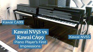 Kawai NV5S: First Impressions vs Kawai CA99 | Hybrid Digital Piano Comparison | Family Piano Co.