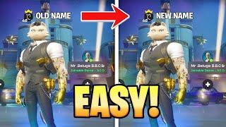 How To CHANGE YOUR FORTNITE NAME! (Chapter 2 Remix)