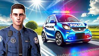 Police Chase in TINY POLICE CAR? - Police Simulator