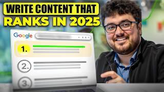 How To Write Content That INSTANTLY Ranks on Google in 2025