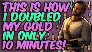 ESO Gold Guide How I Doubled My Gold In 10 Minutes! (Elder Scrolls Online 2024)