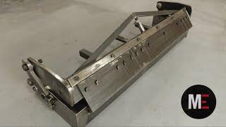 How to Manufacture a Sheet Bending Machine or Sheet Metal Bending Machine (step by step)