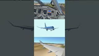 Infinite flight | KLM E175 land at Southampton airport #infiniteflight #landing