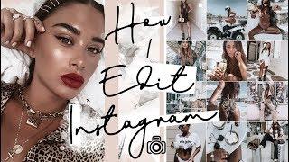 How I Edit Instagram photos! - Tashietinks 2018