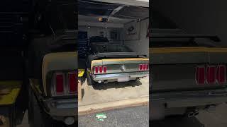 1969 Ford Mustang Mach 1 Cold Start Idle Exhaust!