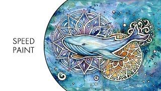 SpeedPaint ~ Mandala Whale