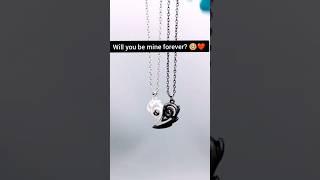 Best gift for couple️ #matchingnecklace #giftforcouple #matchingjewelry #couplegoal #bff