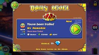 You've been trolled By MoroZzz | April Fools 2023 Daily Level