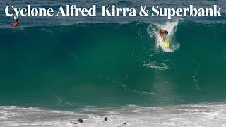 Cyclone Alfred Sends Some Pits - Kirra - Superbank - Sunday 2 March 2025