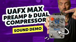 UAFX Max Preamp & Dual Compressor - Sound Demo