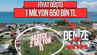 ‼️Fiyat 350 bin TL Düştü‼️!Mükemmel Konumda Harika Fırsat Denizin Kenarında Kelepir Arsa