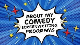 LIVE Q&A about my COMEDY SCREENWRITING PROGRAMS