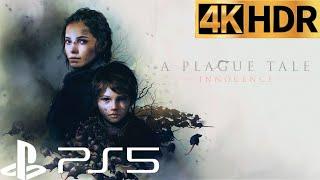 A Plague Tale: Innocence PS5 4K HDR 60FPS Gameplay (PS5 Version)