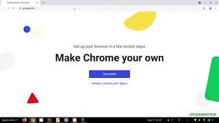 Run Google Chrome as root in Linux without no sandbox