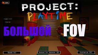 КАК СДЕЛАТЬ БОЛЬШОЙ FOV в PROJECT PLAYTIME 2 СПОСОБА