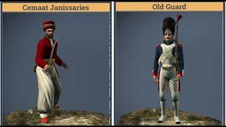 Napoleon: Total War 1vs1: Cemaat Janissaries vs Old Guard